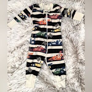 Hanna Andersson Race Car Pajamas 0-3m